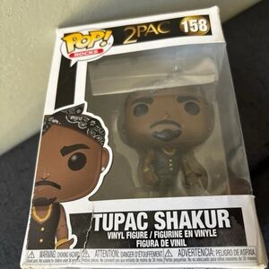 Funko Pop! Tupac Shakur Black Bandana and Gold Chain #158